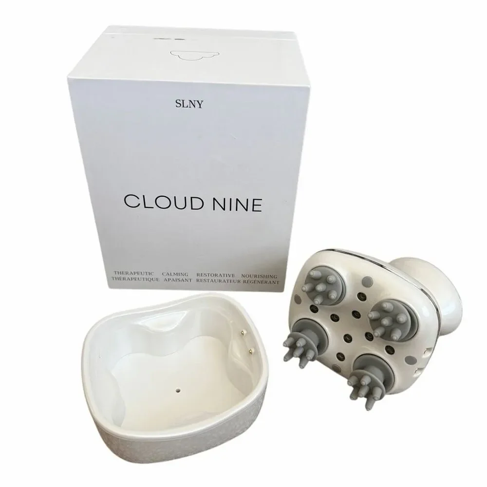 Anthropologie Solaris Cloud Nine Red LED Hair Growth-Stimulating Scalp Massager